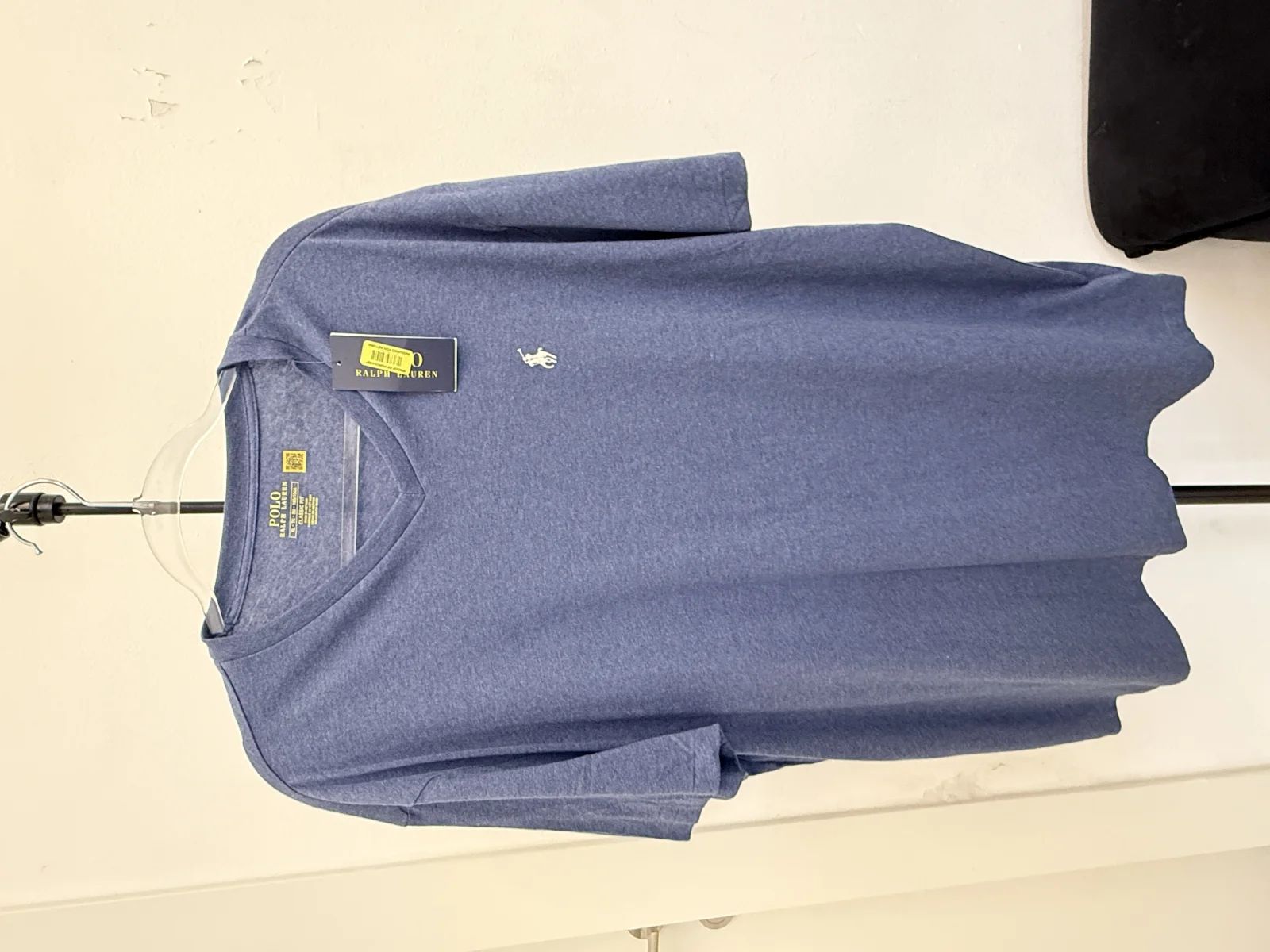 טי שירט צווארון וי כחול · Polo Ralph Lauren