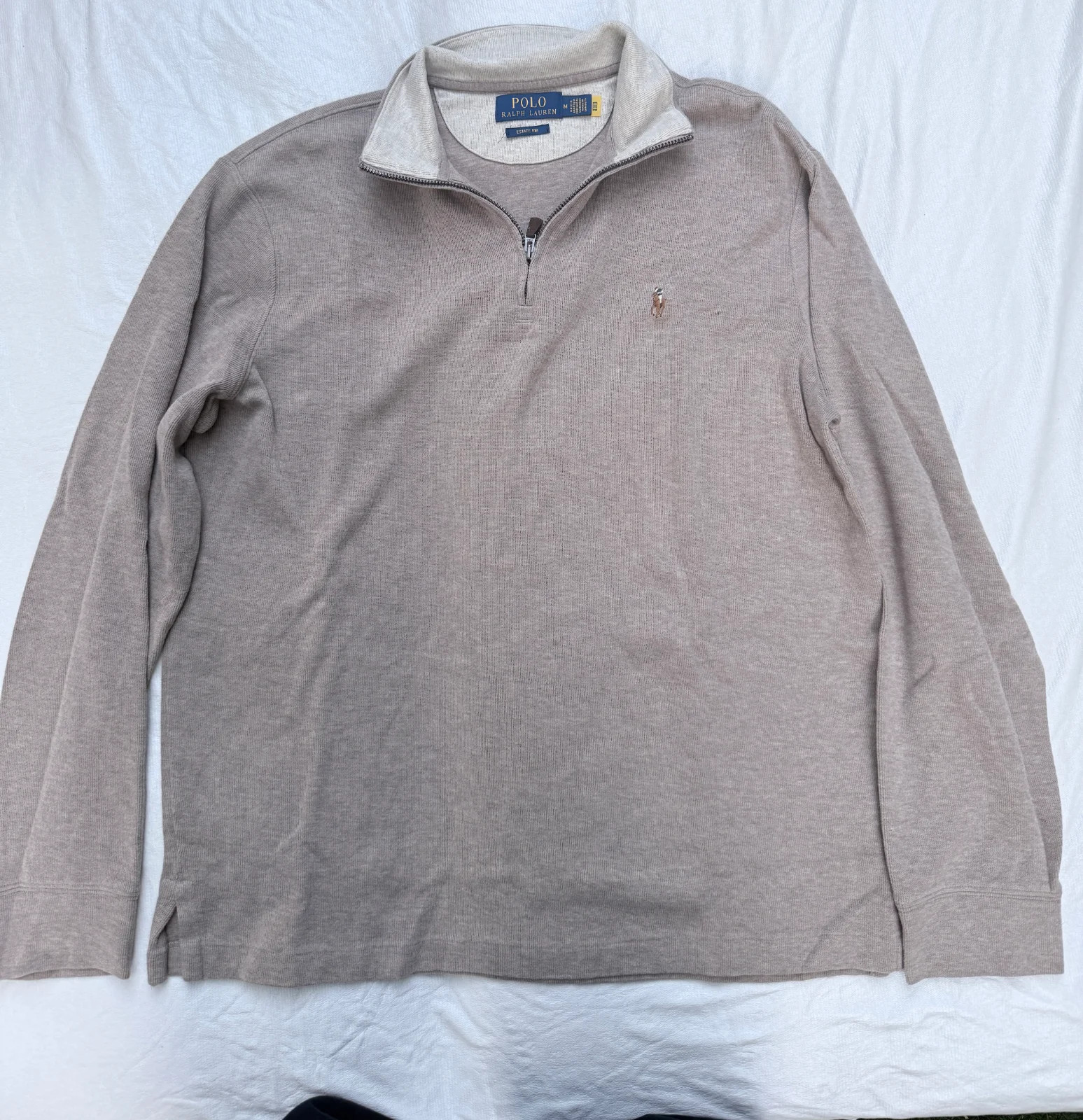Grey Quarter-Zip Sweater · Polo Ralph Lauren