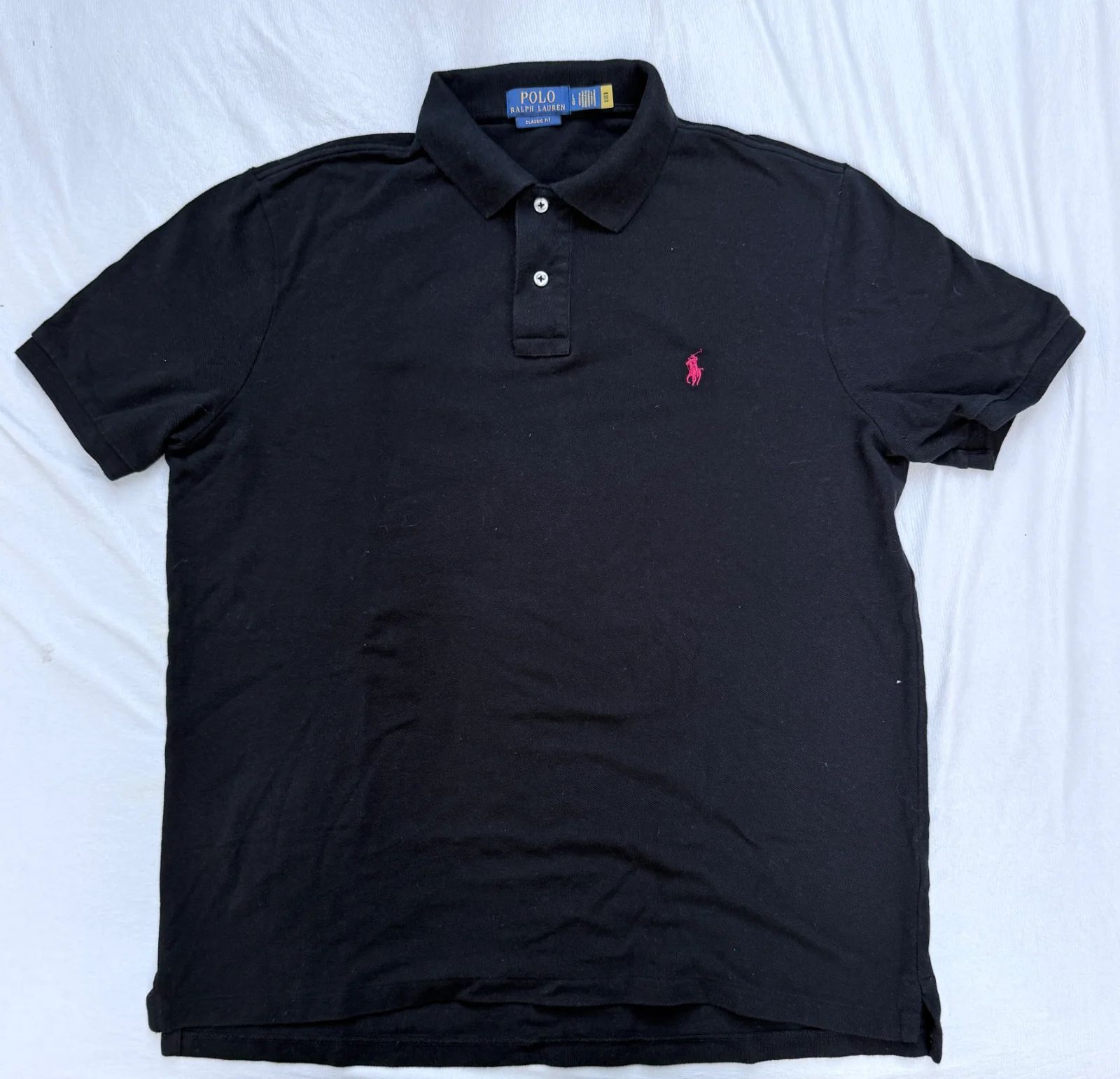 חולצת פולו שחורה · Polo Ralph Lauren