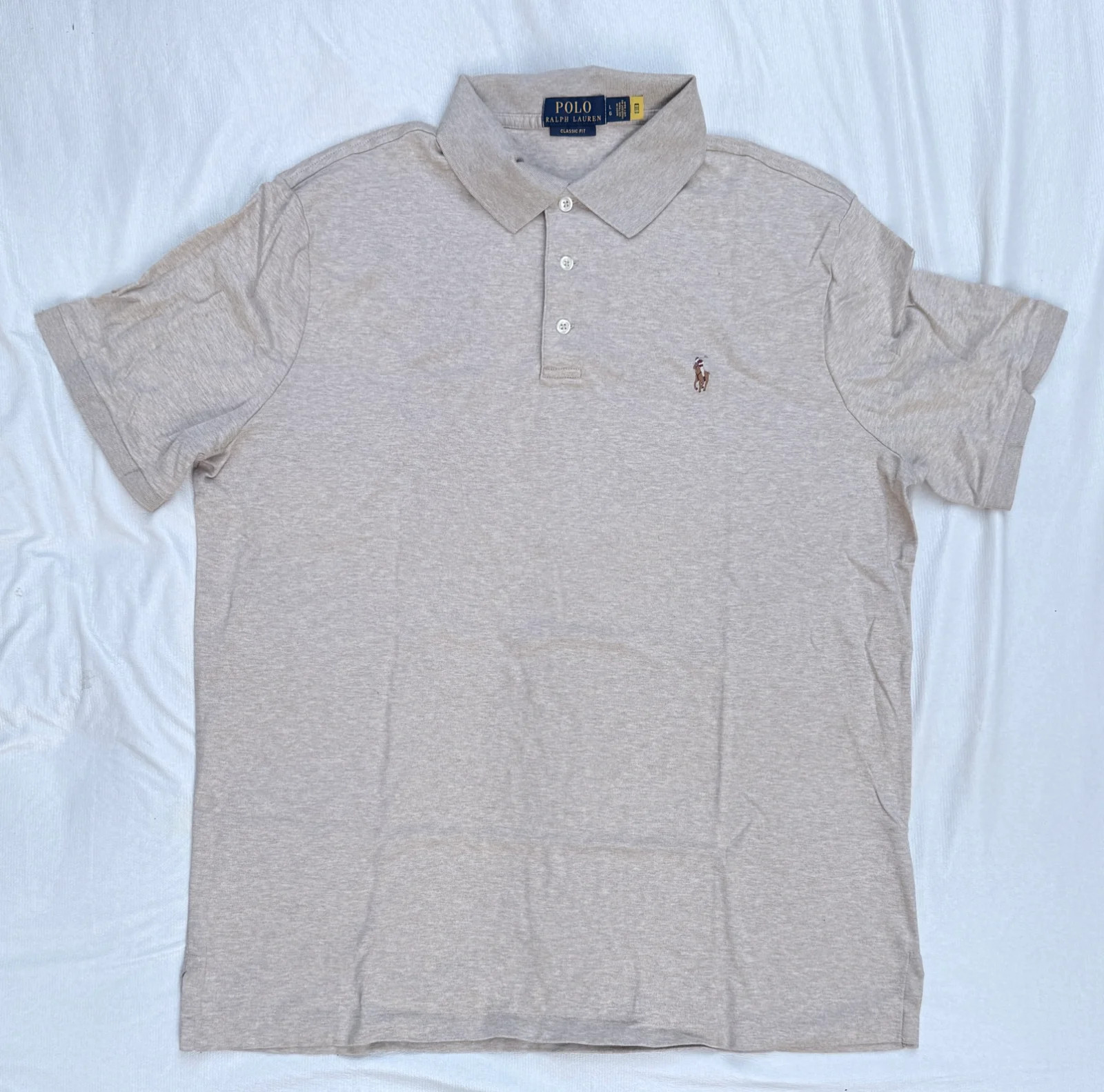 Cream Polo Shirt · Polo Ralph Lauren