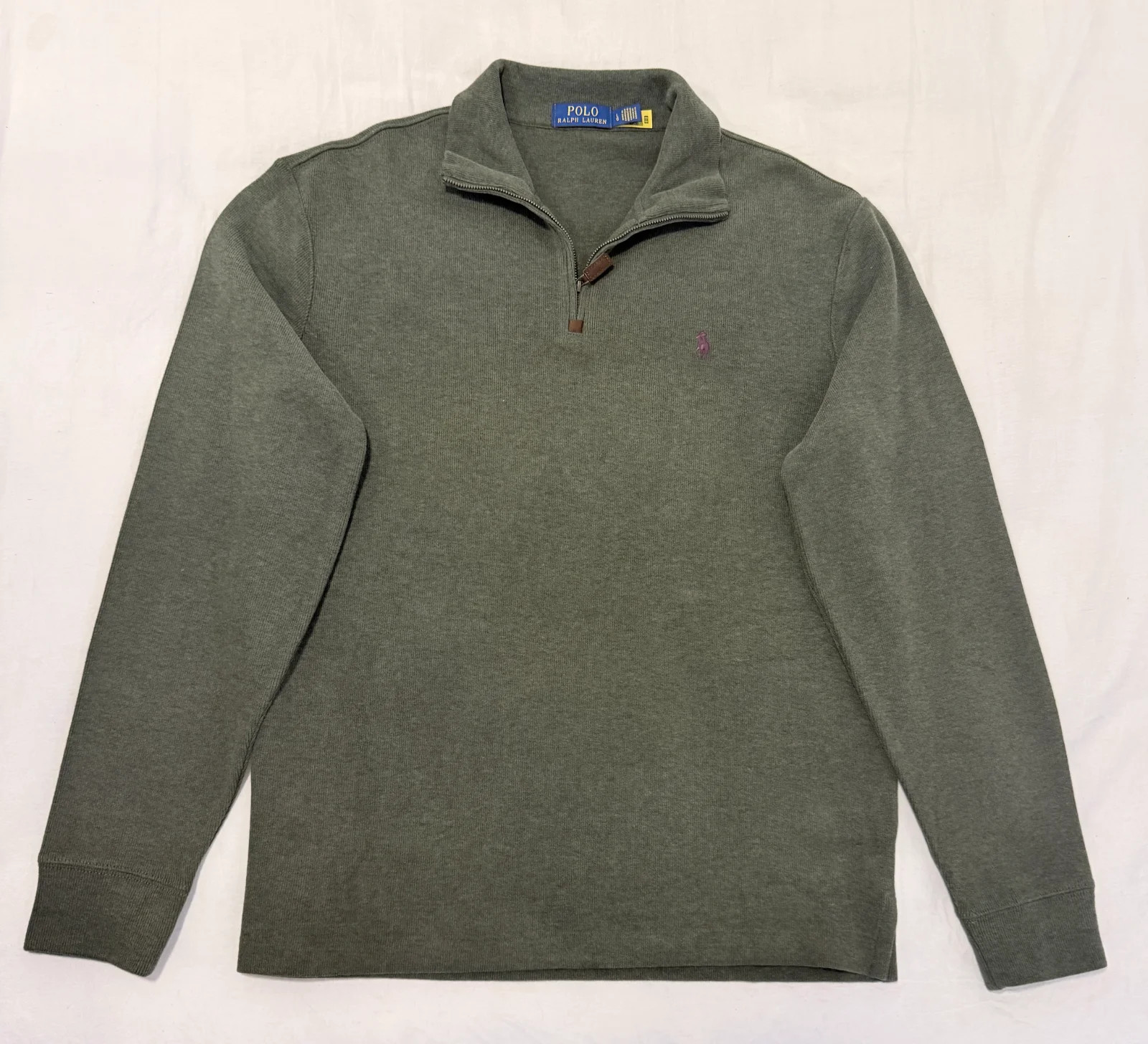 Olive Quarter-Zip Sweater · Polo Ralph Lauren