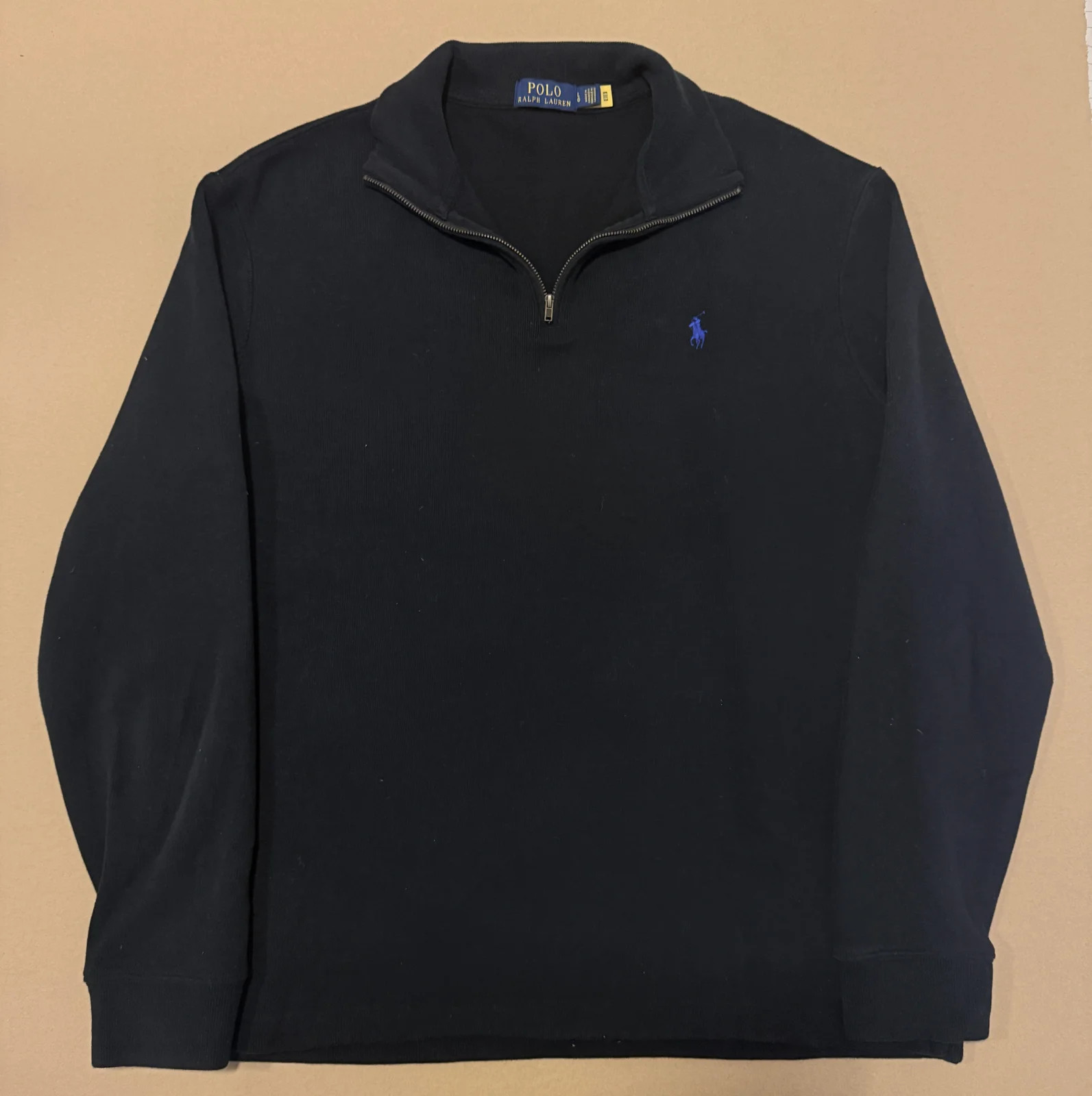 Black Quarter-Zip Sweater · Polo Ralph Lauren