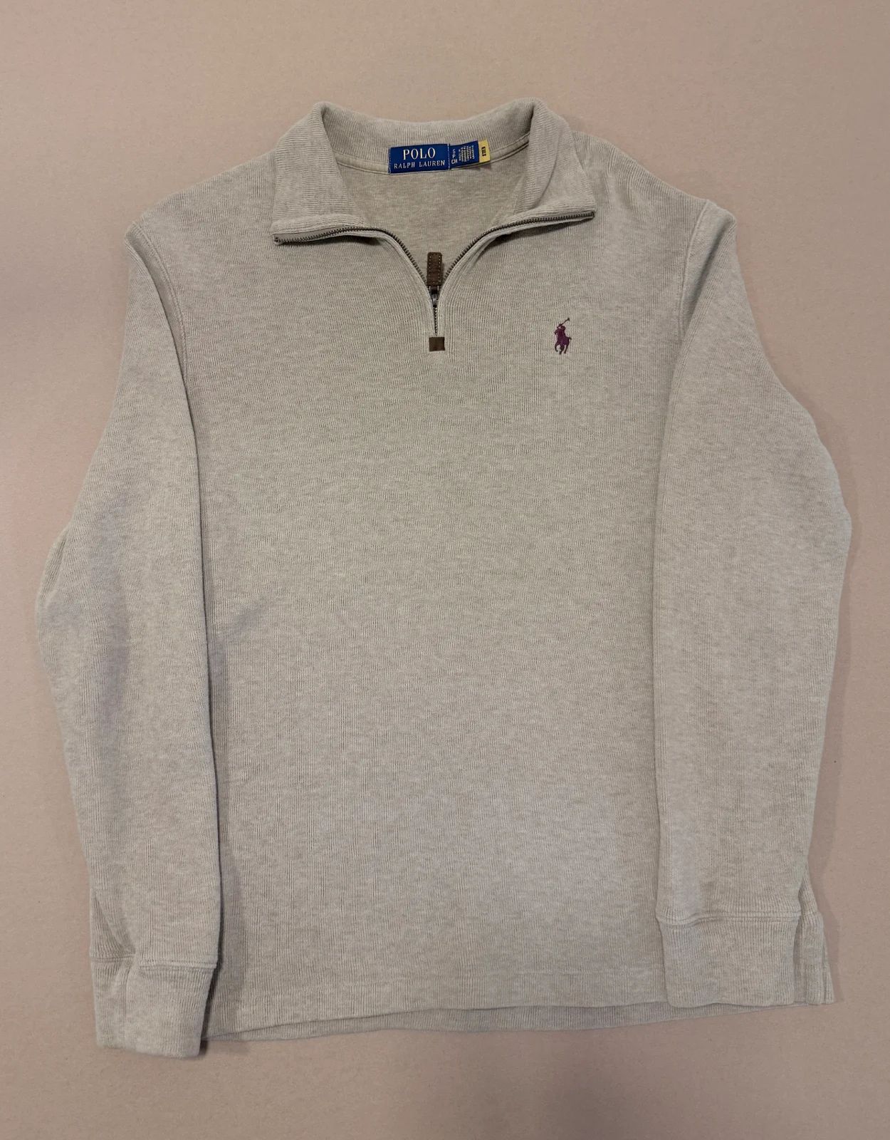 סריג quarter zip כאמל · Polo Ralph Lauren