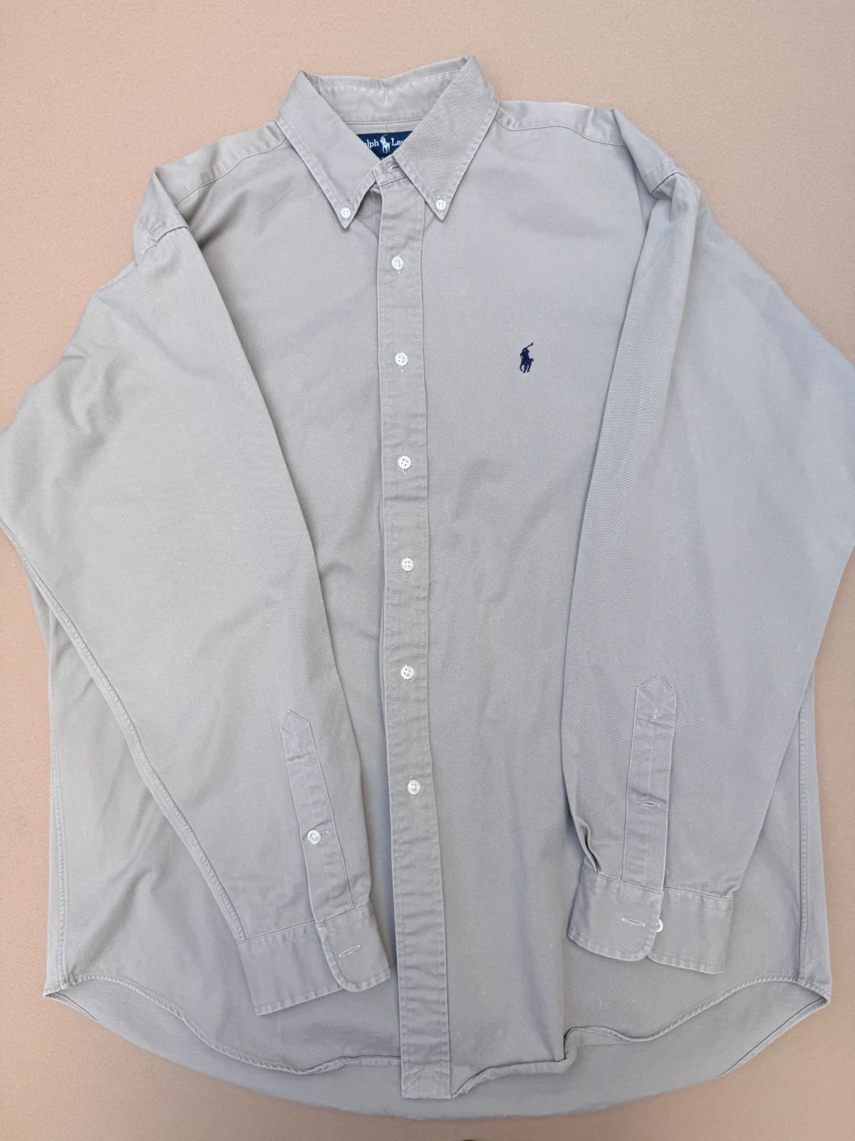 חולצה מכופתרת בז' · Polo Ralph Lauren