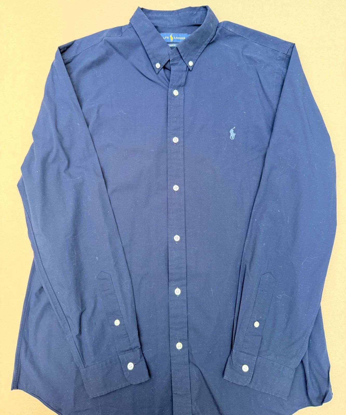 חולצה מכופתרת נייבי · Polo Ralph Lauren