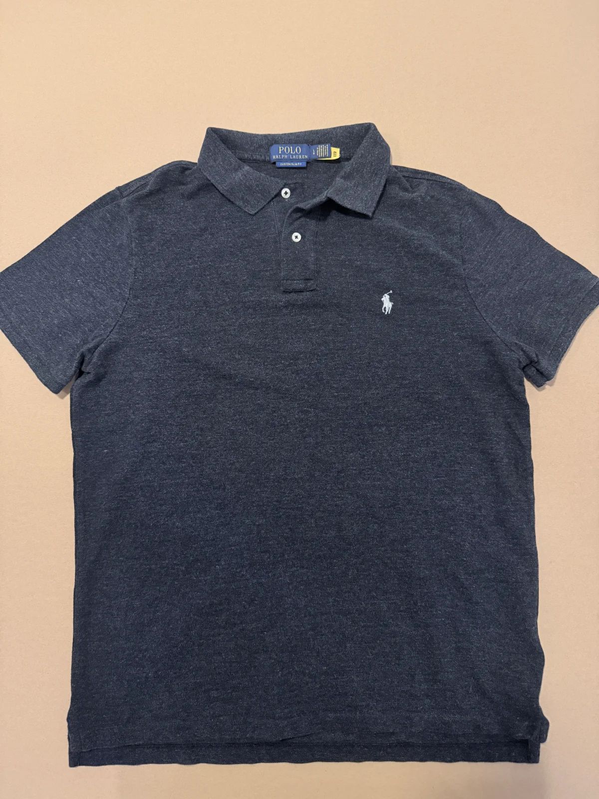 חולצת פולו אפור כהה · Polo Ralph Lauren