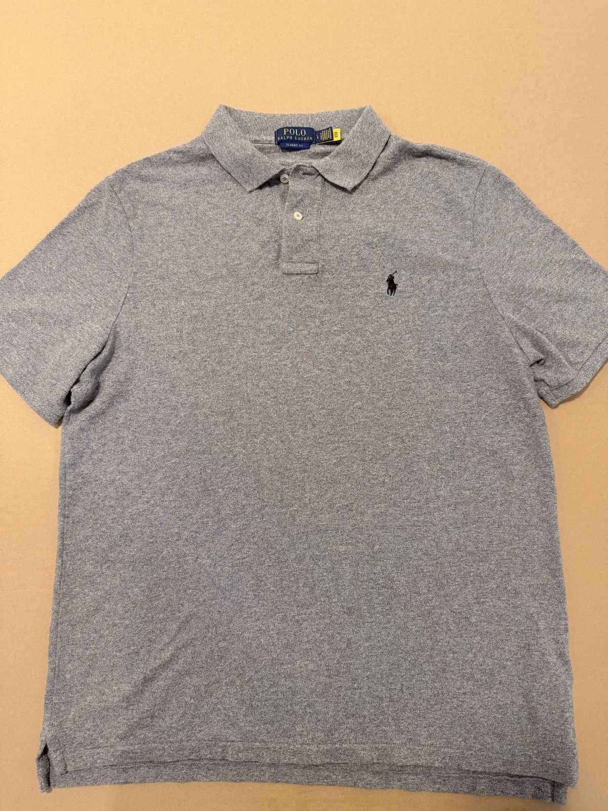 חולצת פולו אפורה · Polo Ralph Lauren