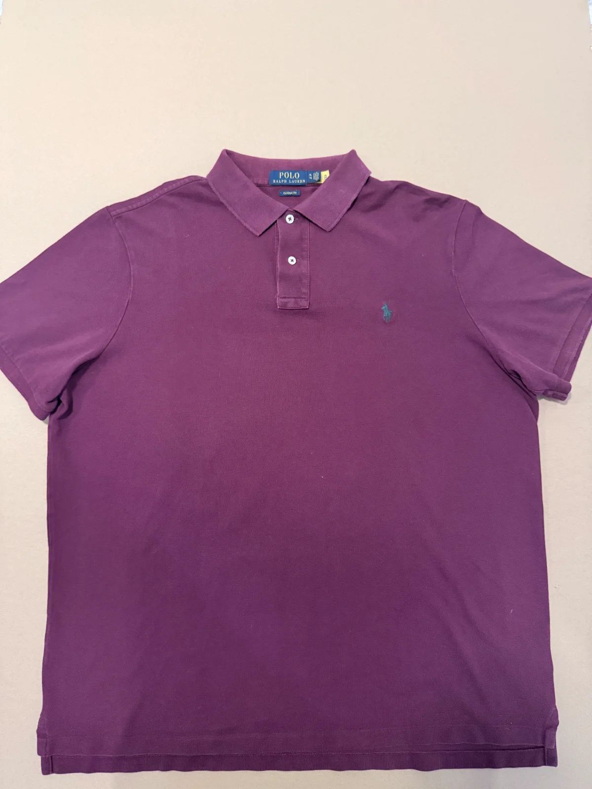 חולצת פולו בורדו · Polo Ralph Lauren