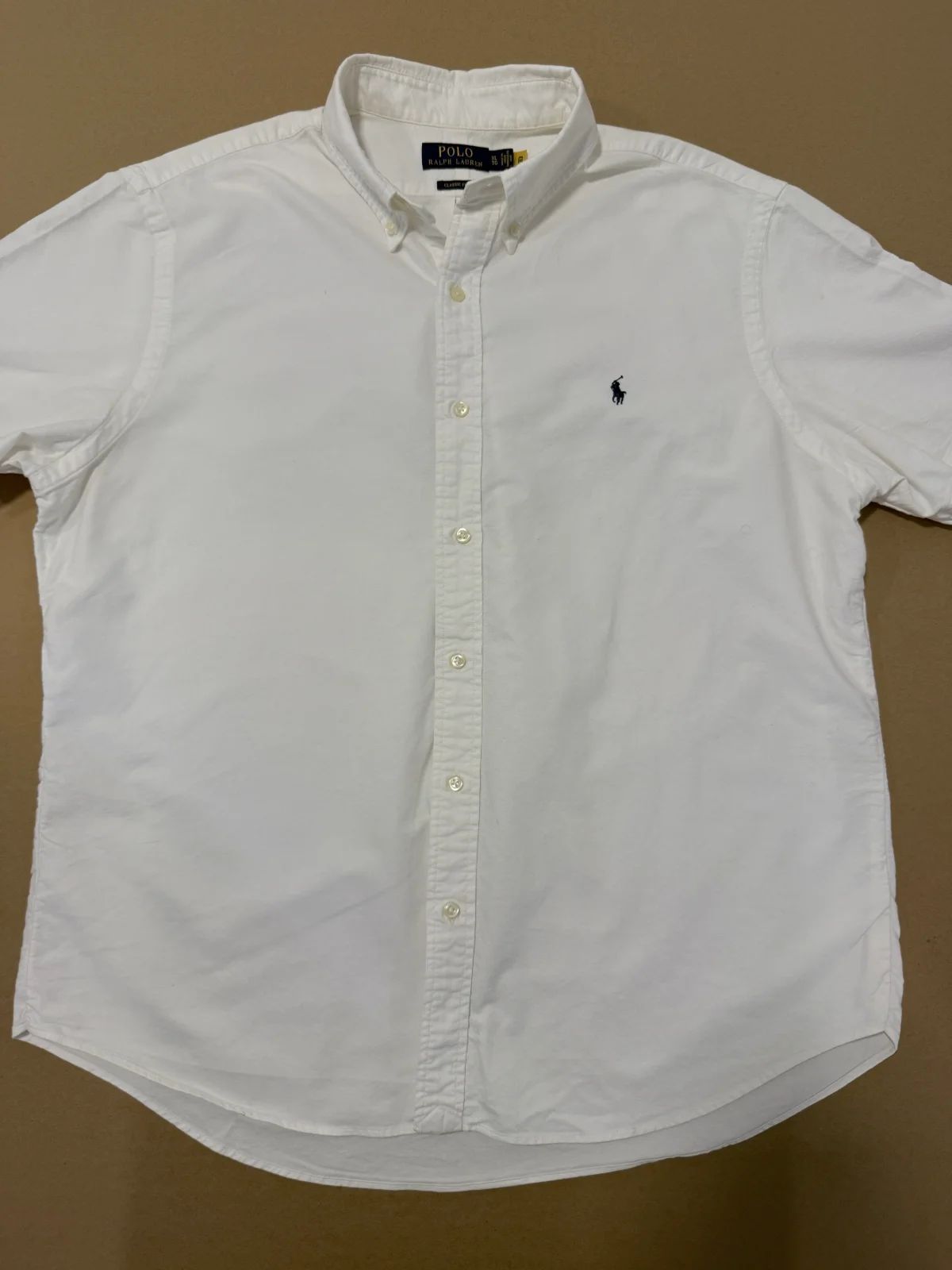 חולצה מכופתרת לבנה · Polo Ralph Lauren