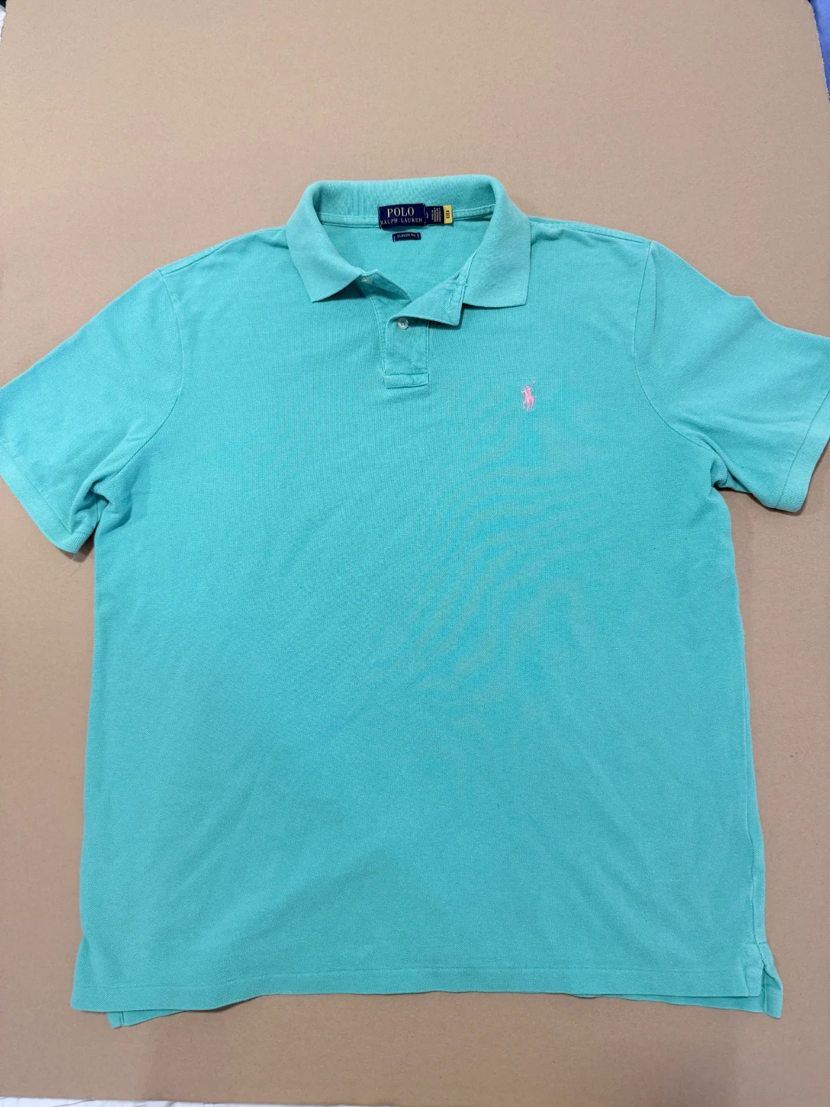 חולצת פולו טורקיז · Polo Ralph Lauren