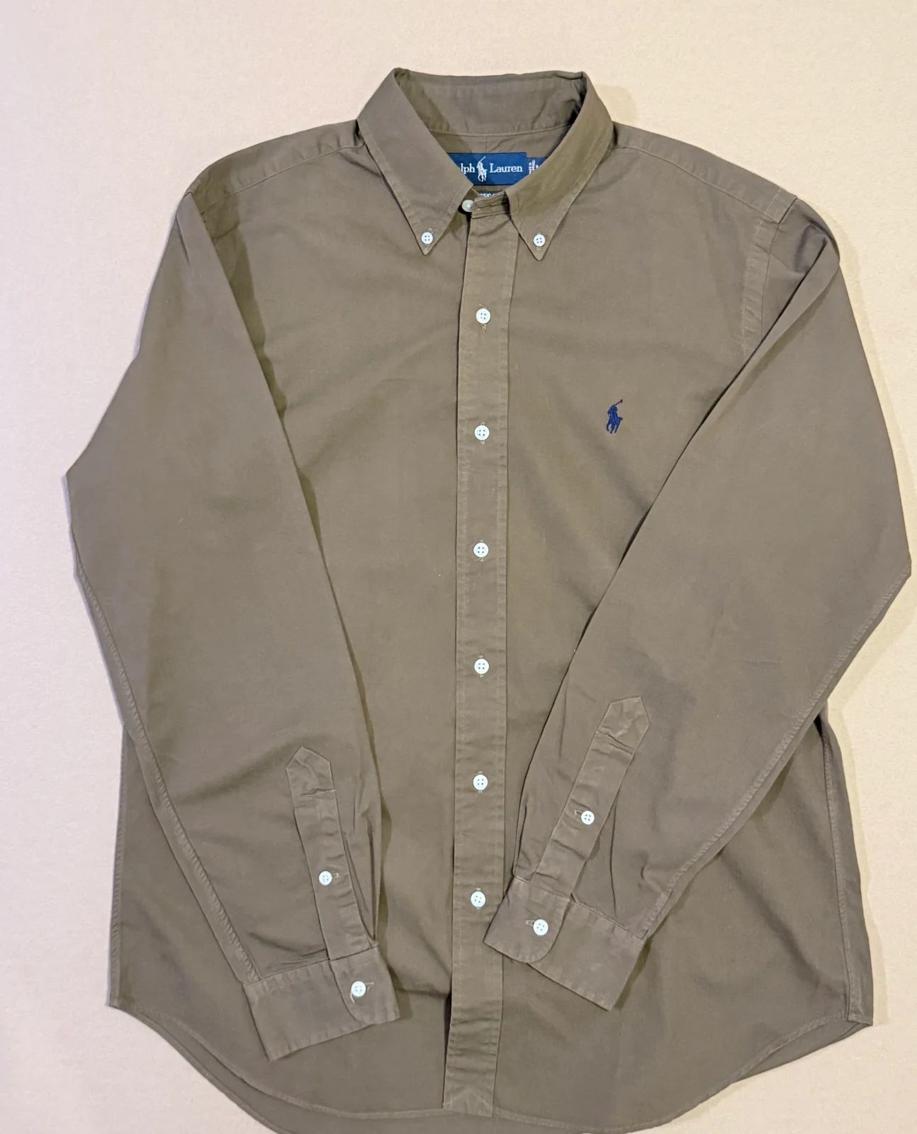 חולצה מכופתרת חומה · Polo Ralph Lauren