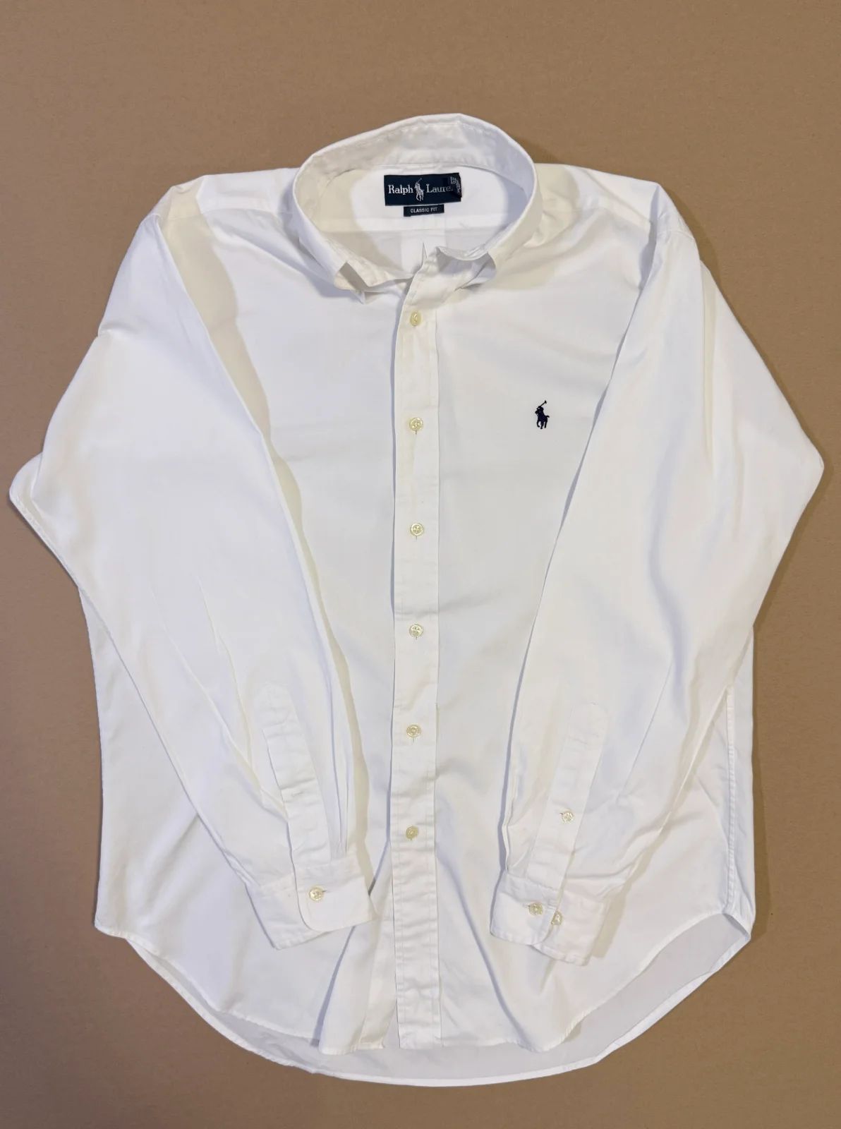 חולצה מכופתרת לבנה · Polo Ralph Lauren