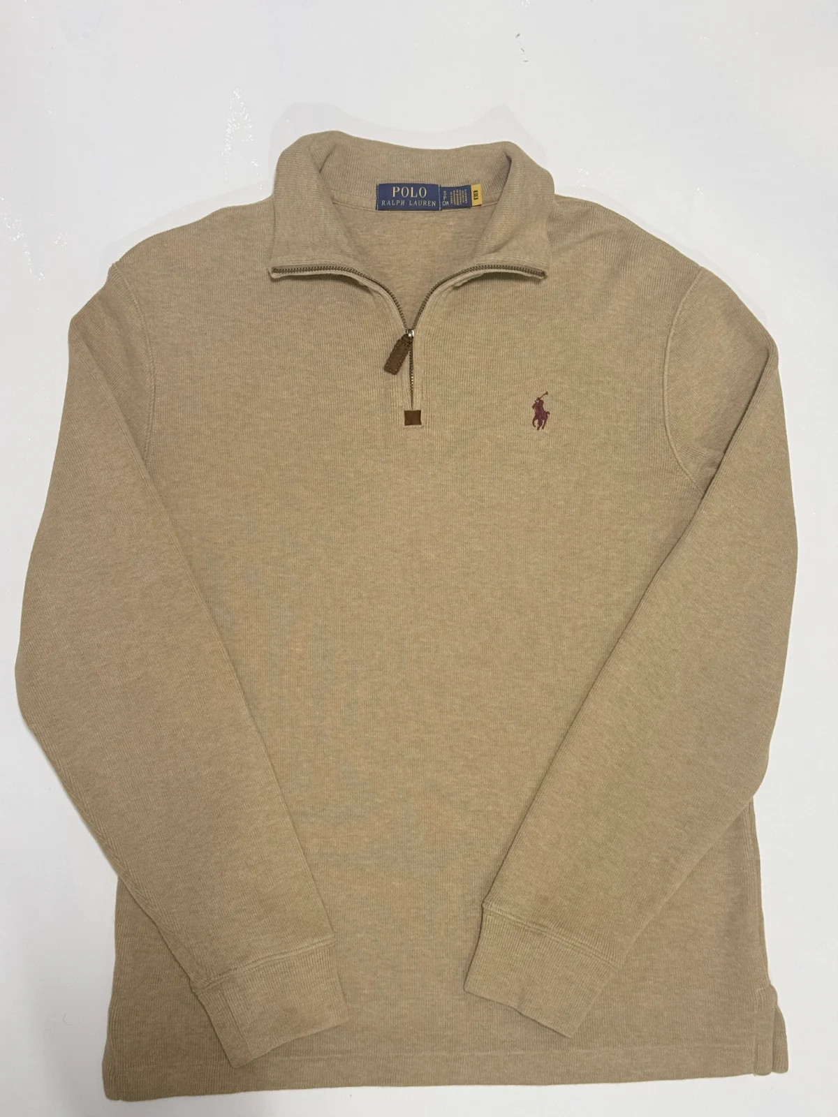 סריג quarter zip כאמל · Polo Ralph Lauren