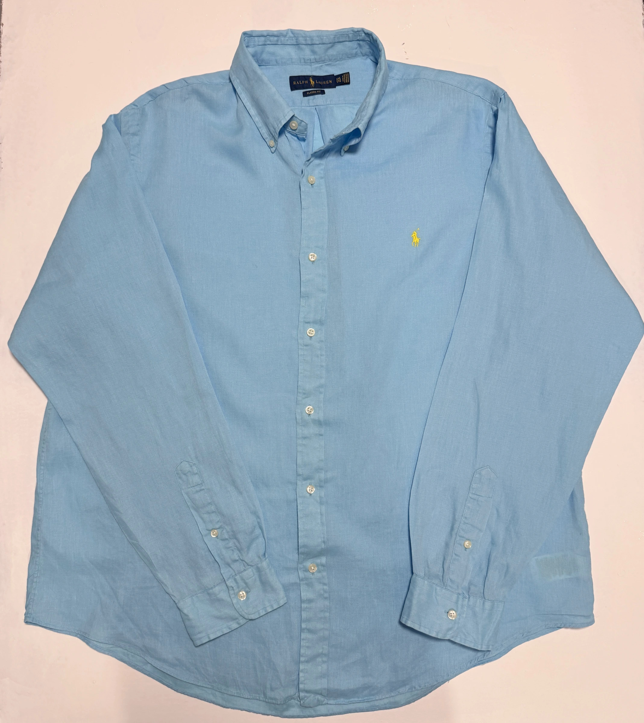 Light Blue Linen Shirt · Polo Ralph Lauren