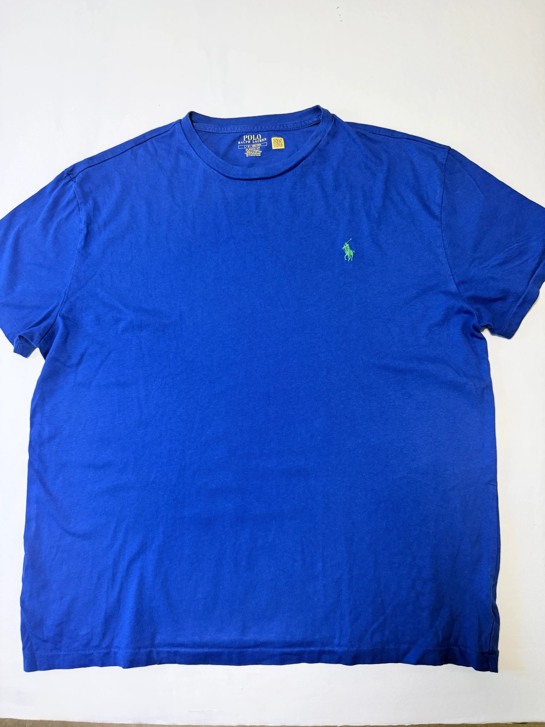 טי-שירט צווארון עגול כחול · Polo Ralph Lauren