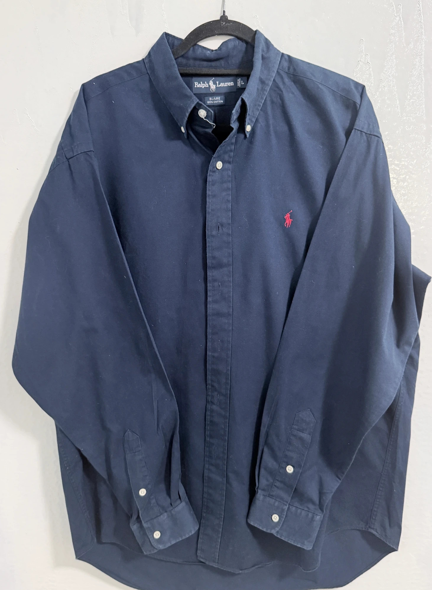 Navy Button-Down Shirt · Polo Ralph Lauren