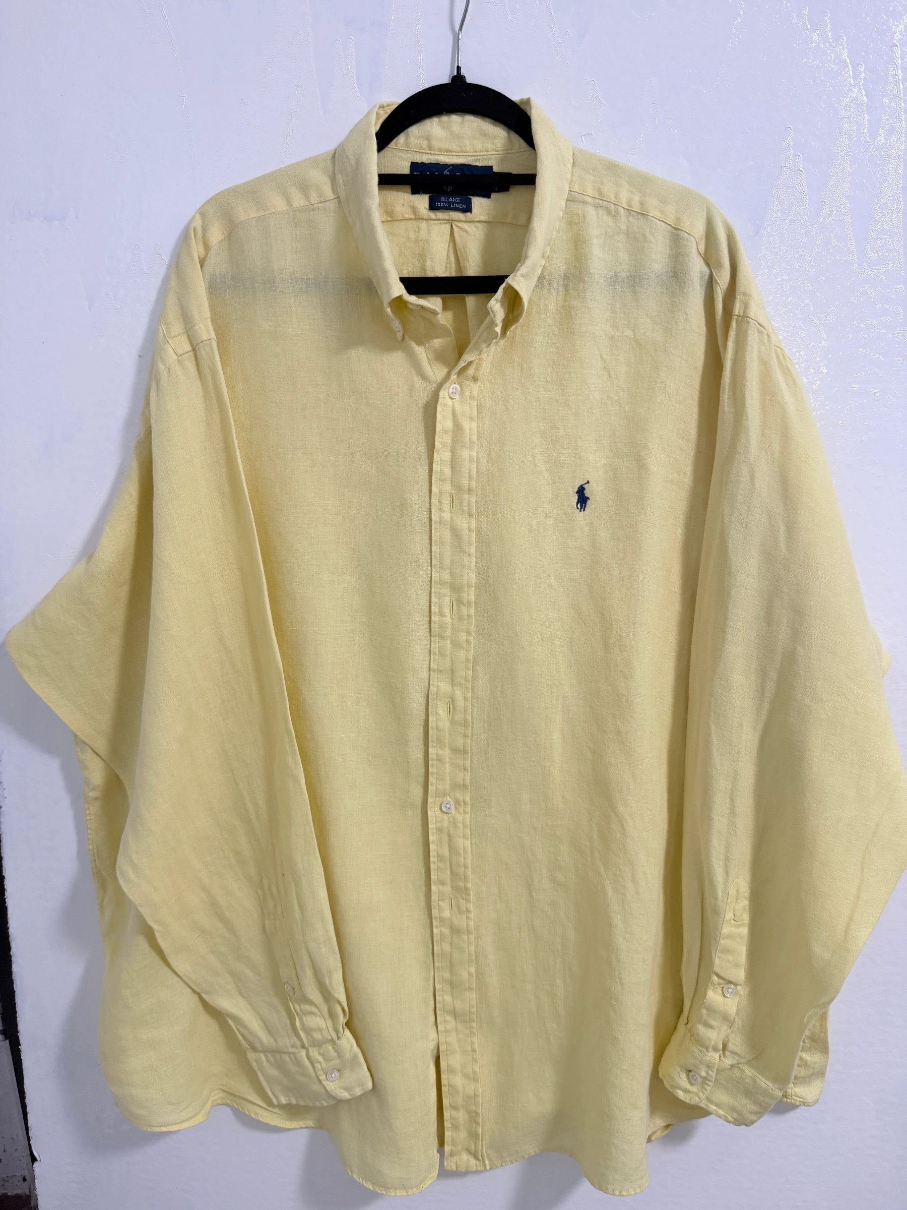 Yellow Linen Shirt · Polo Ralph Lauren