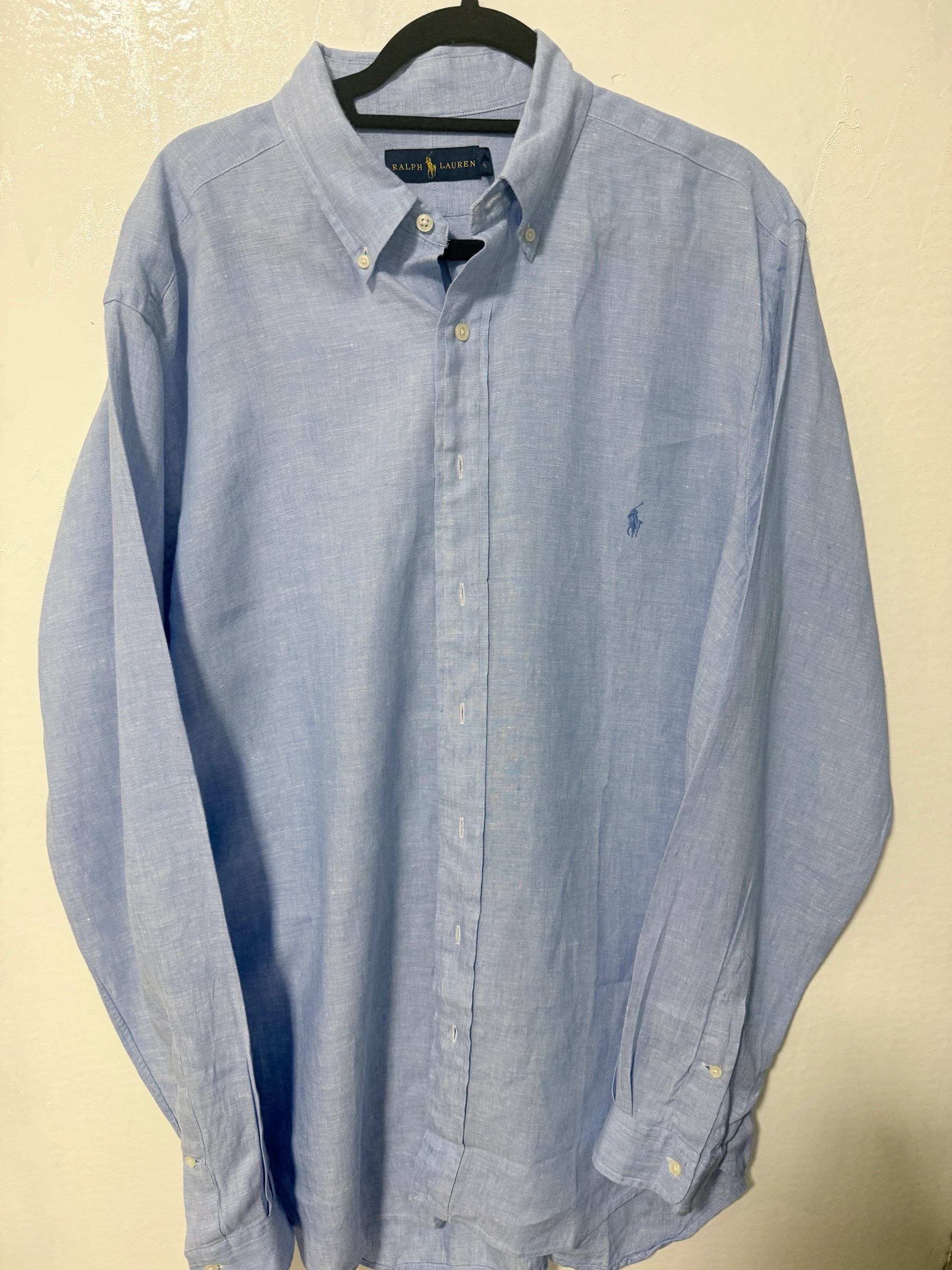 Blue Linen Shirt · Polo Ralph Lauren