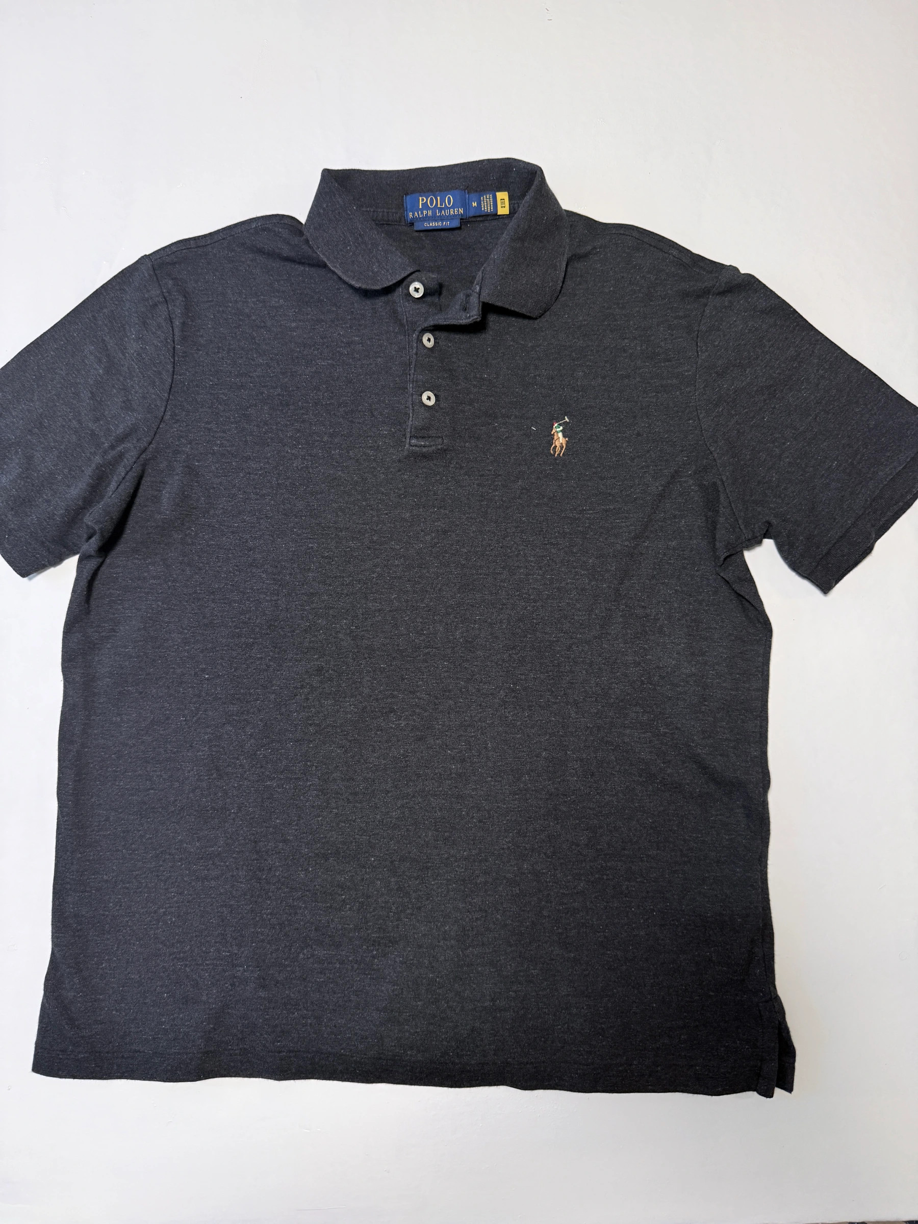 חולצת פולו אפור כהה · Polo Ralph Lauren