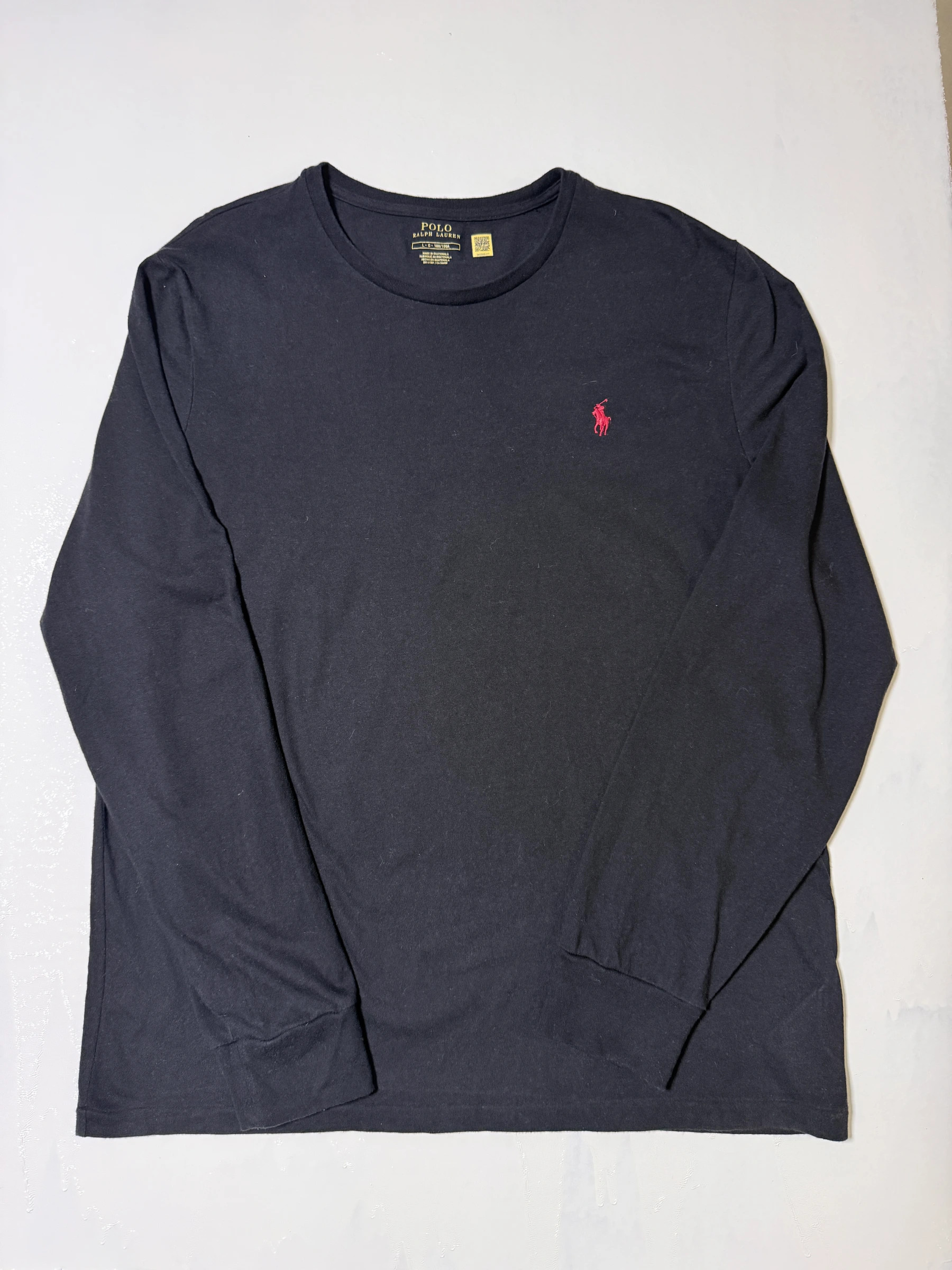 Black Long-Sleeve T-Shirt · Polo Ralph Lauren