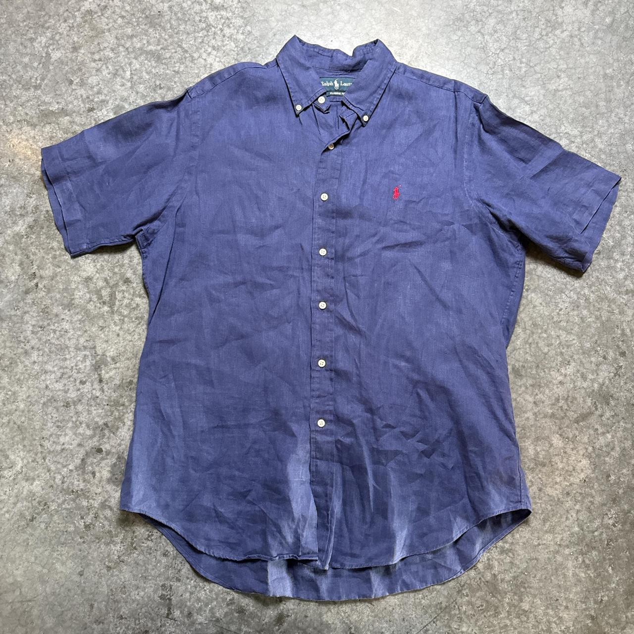 Blue Linen Shirt · Polo Ralph Lauren