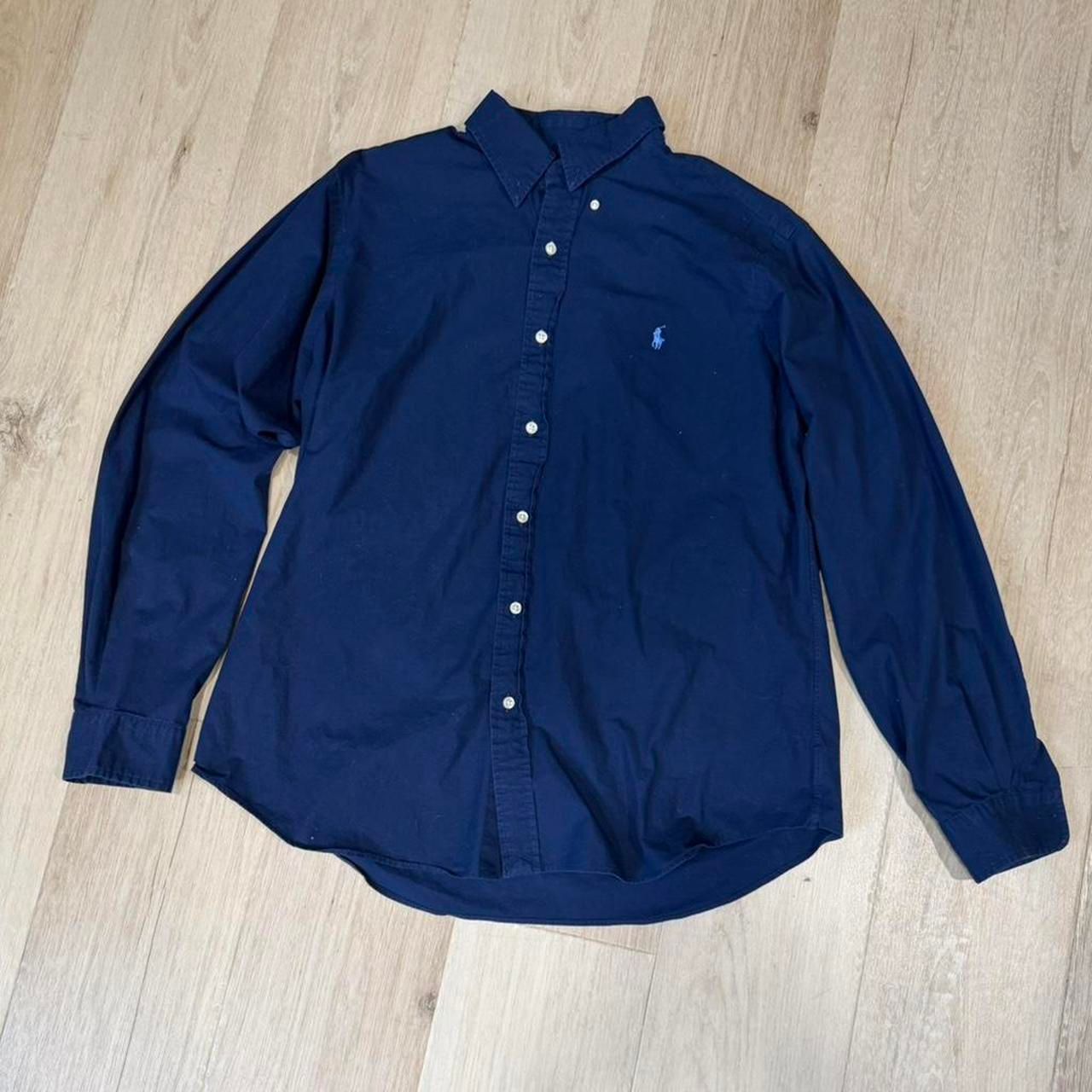 חולצה מכופתרת נייבי · Polo Ralph Lauren