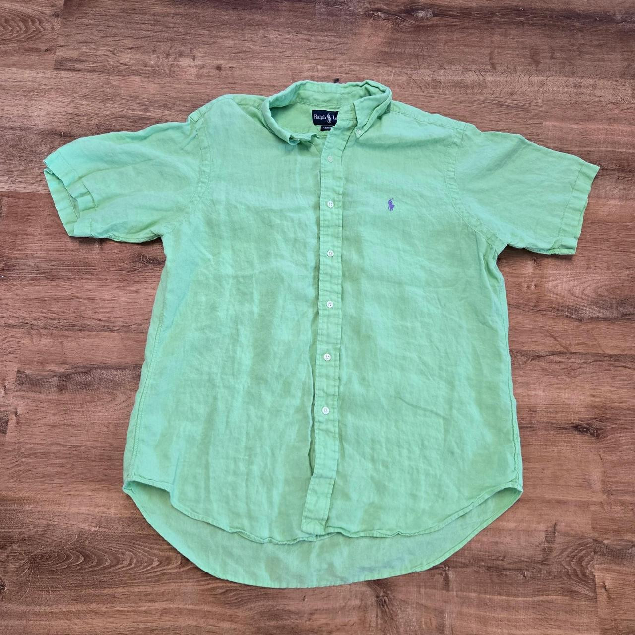 Mint Linen Shirt · Polo Ralph Lauren