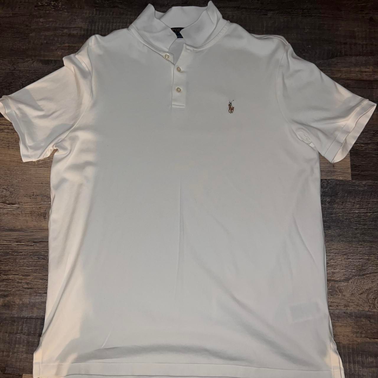 חולצת פולו לבנה · Polo Ralph Lauren
