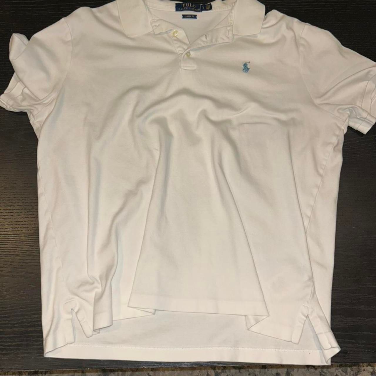 חולצת פולו לבנה · Polo Ralph Lauren