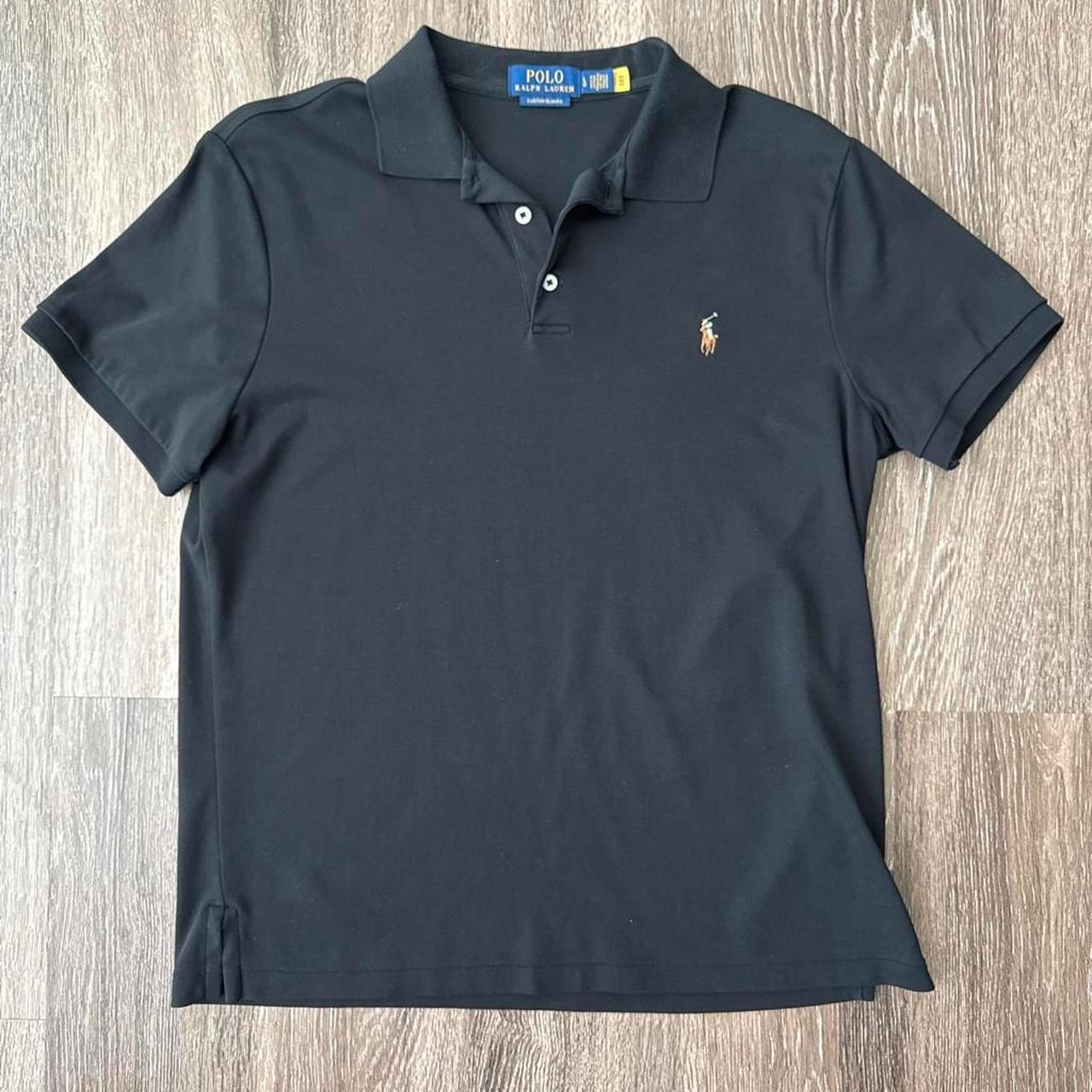 חולצת פולו שחורה · Polo Ralph Lauren