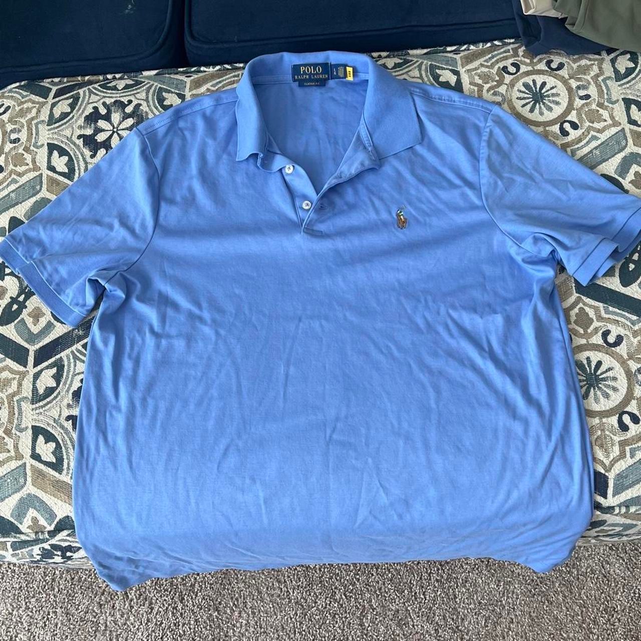 חולצת פולו כחולה · Polo Ralph Lauren