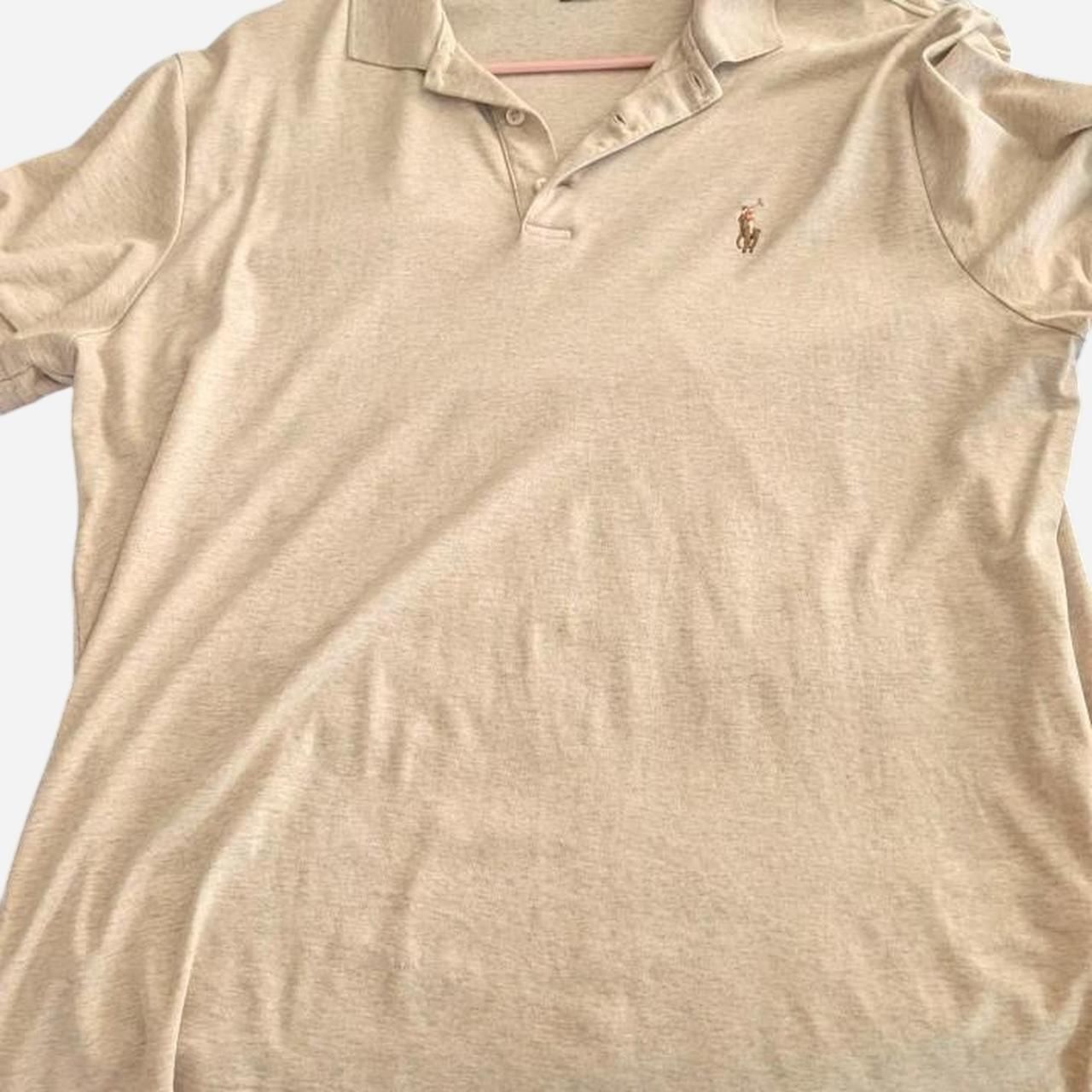 חולצת פולו שמנת · Polo Ralph Lauren