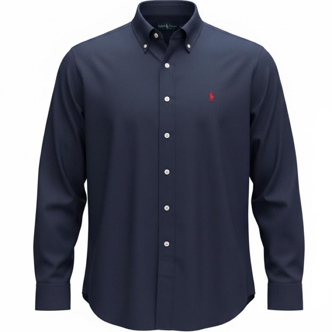חולצה מכופתרת נייבי · Polo Ralph Lauren